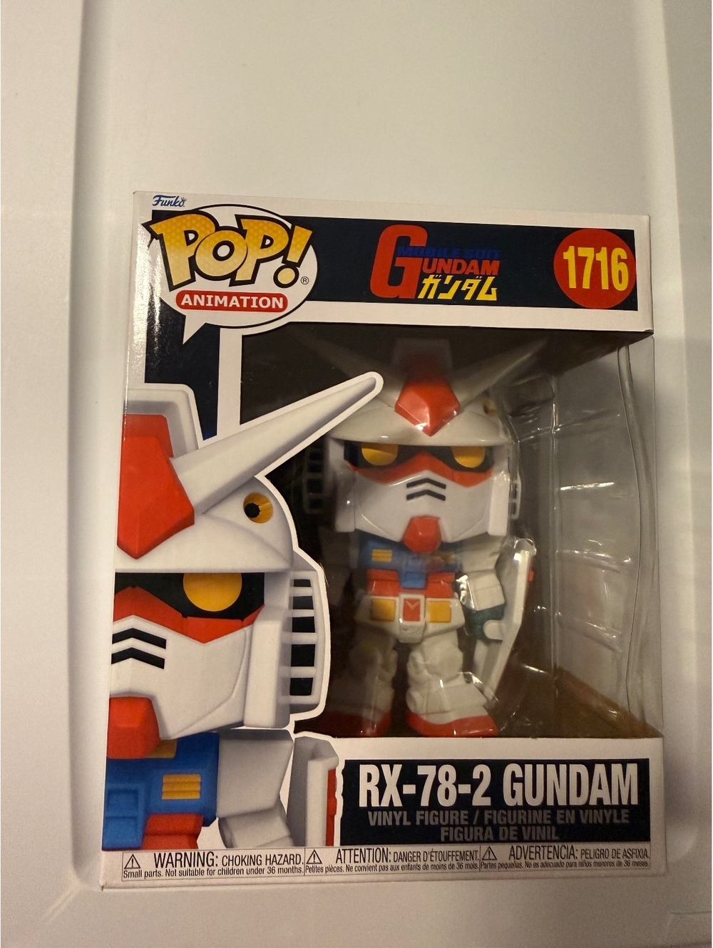 Funko Pop Mobile Suit Gundam RX-78-2 Gundam #1716 Animation